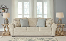 Load image into Gallery viewer, Haisley Ivory Queen Sleeper Sofa
