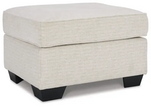 Load image into Gallery viewer, Cashton Snow Ottoman
