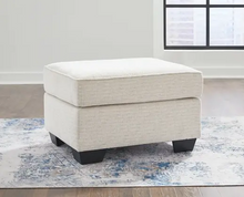 Load image into Gallery viewer, Cashton Snow Ottoman
