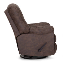 Load image into Gallery viewer, Connery Amargo Coffee Swivel Rocker Recliner
