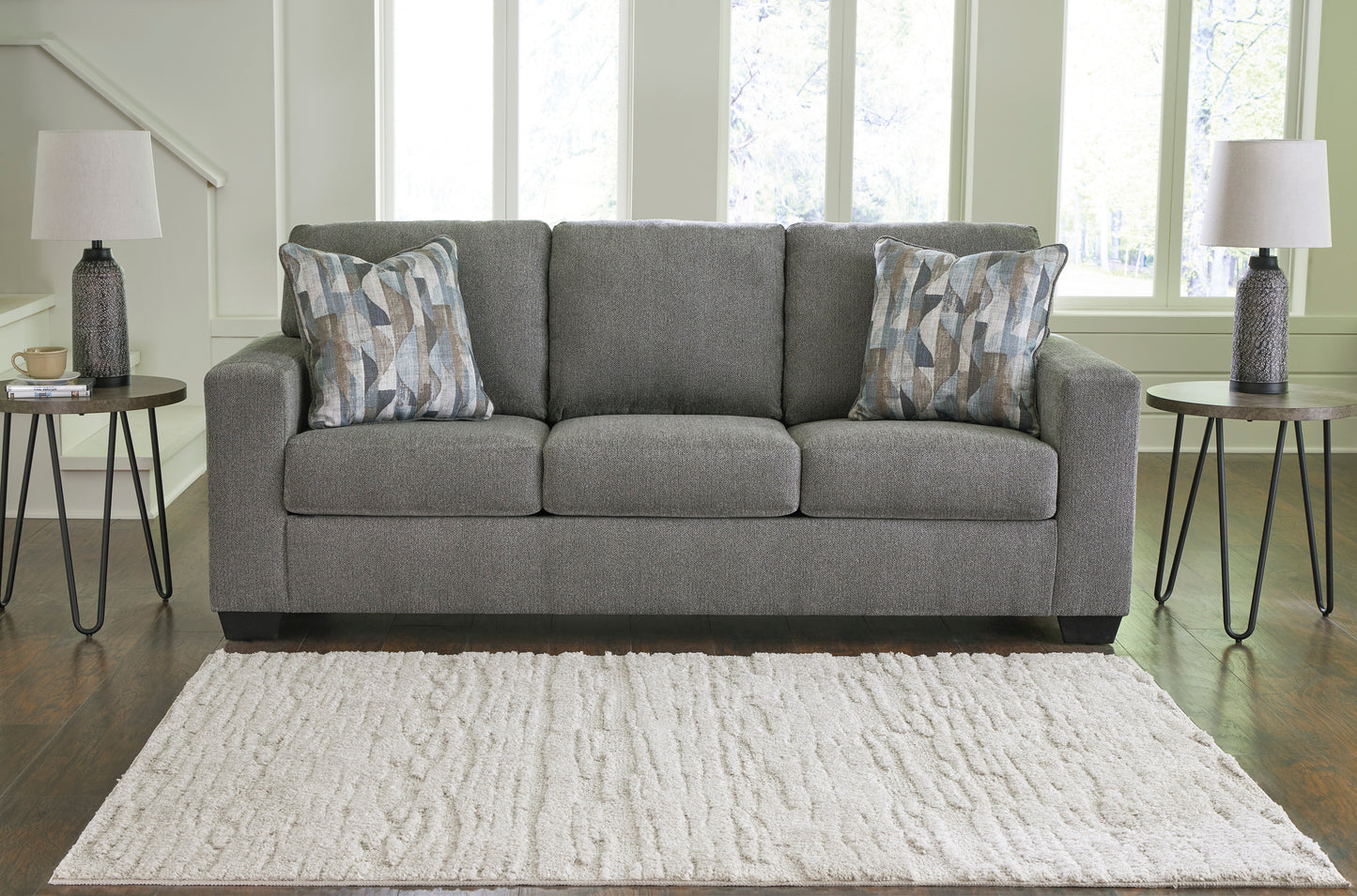 Deltona Graphite Sofa & Loveseat