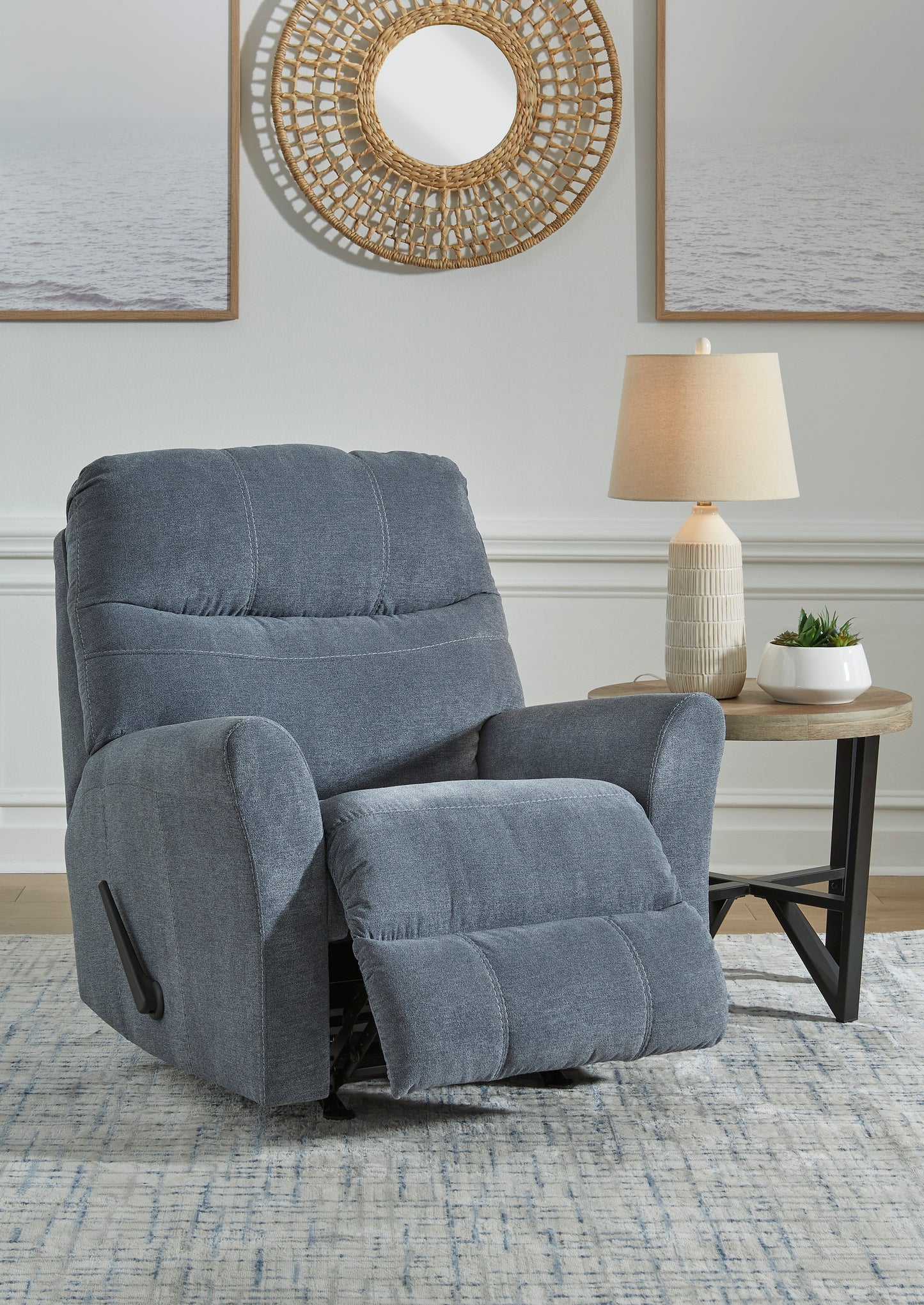 Marleton Denim Rocker Recliner