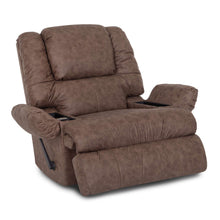 Load image into Gallery viewer, Clayton Easter Mocha Rocker Recliner w/ Frosty Fridge
