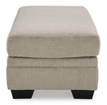 Load image into Gallery viewer, Stonemeade Taupe Ottoman
