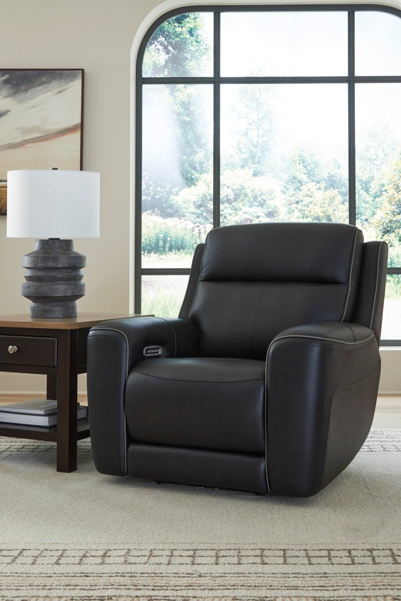 5Z - Comfort Onyx Power Recliner w/ADJ Headrest - WCC Furniture & Mattress Center Lafayette & Lake Charles