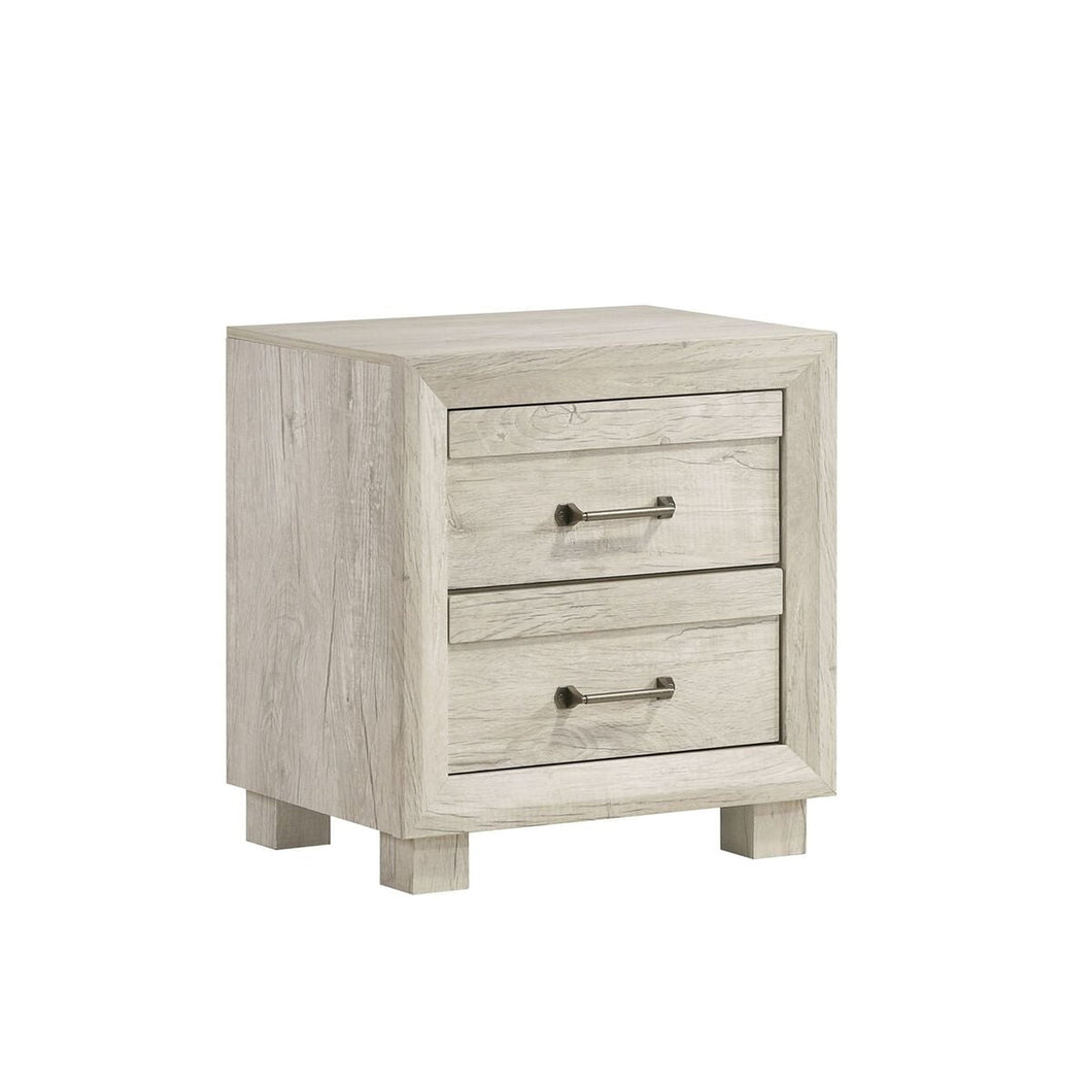 Fort Worth White Nightstand