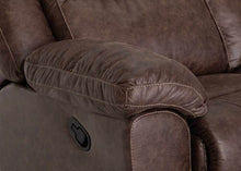 Load image into Gallery viewer, Castello Walnut Reclining Sofa and Rocking Loveseat
