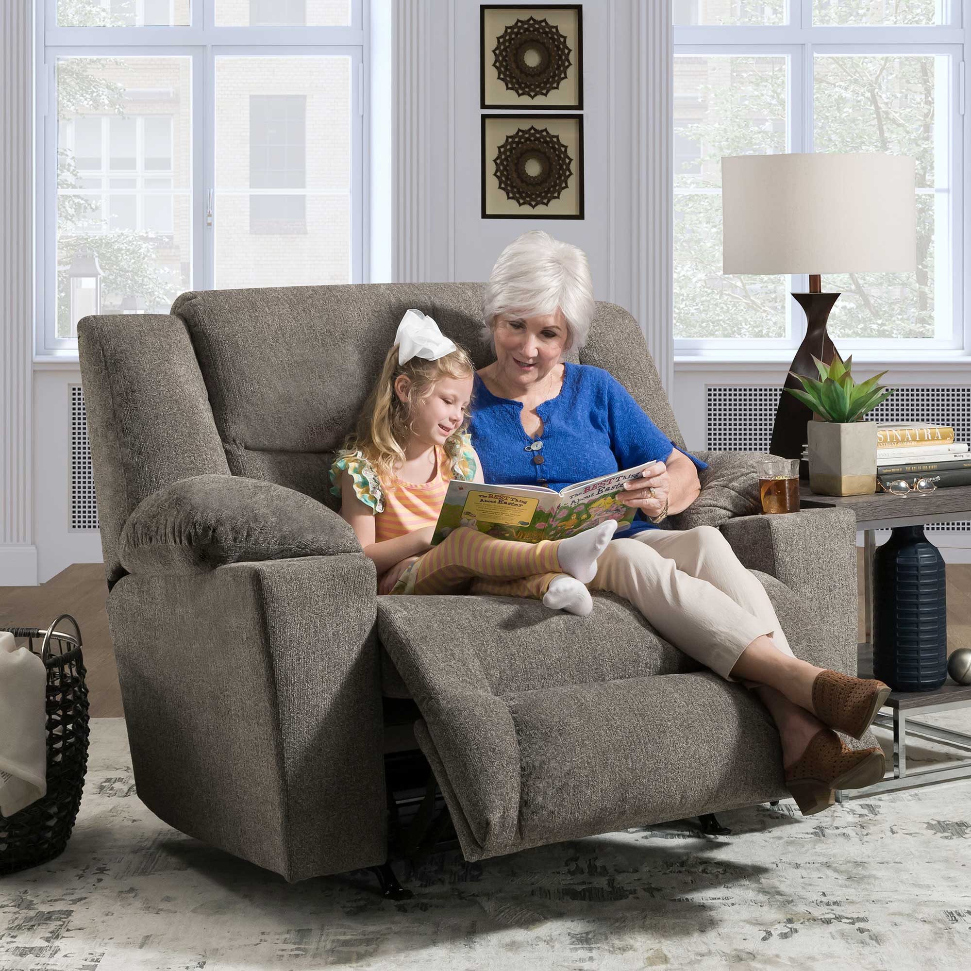 Master Snuggler Oversized Rocker Recliner WCC Furniture & Mattress Center