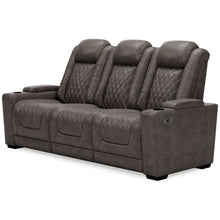 Load image into Gallery viewer, Hyllmont Gray Power Reclining Sofa

