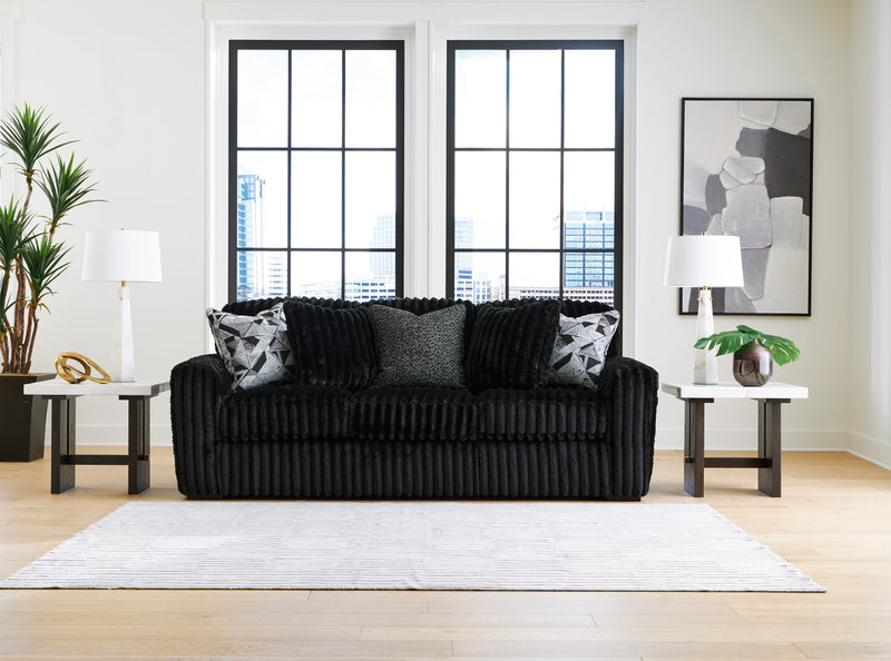 Midnight Madness Onyx Sofa