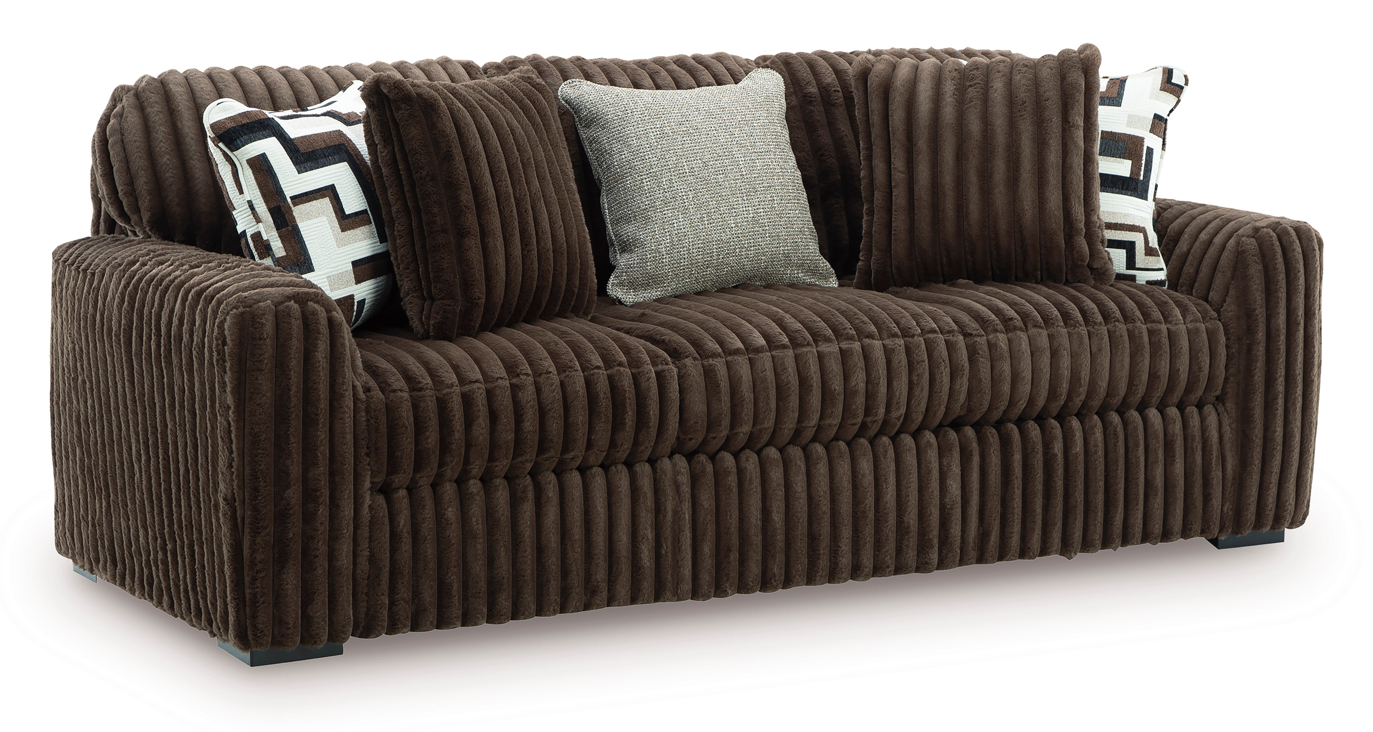 Midnight Madness Chocolate Sofa – WCC Furniture & Mattress Center