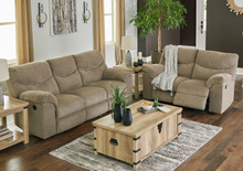 Load image into Gallery viewer, Alphons Briar Reclining Sofa &amp; Loveseat
