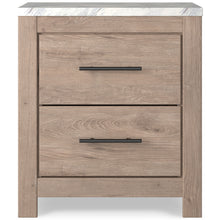 Load image into Gallery viewer, Senniberg Light Brown/White Nightstand
