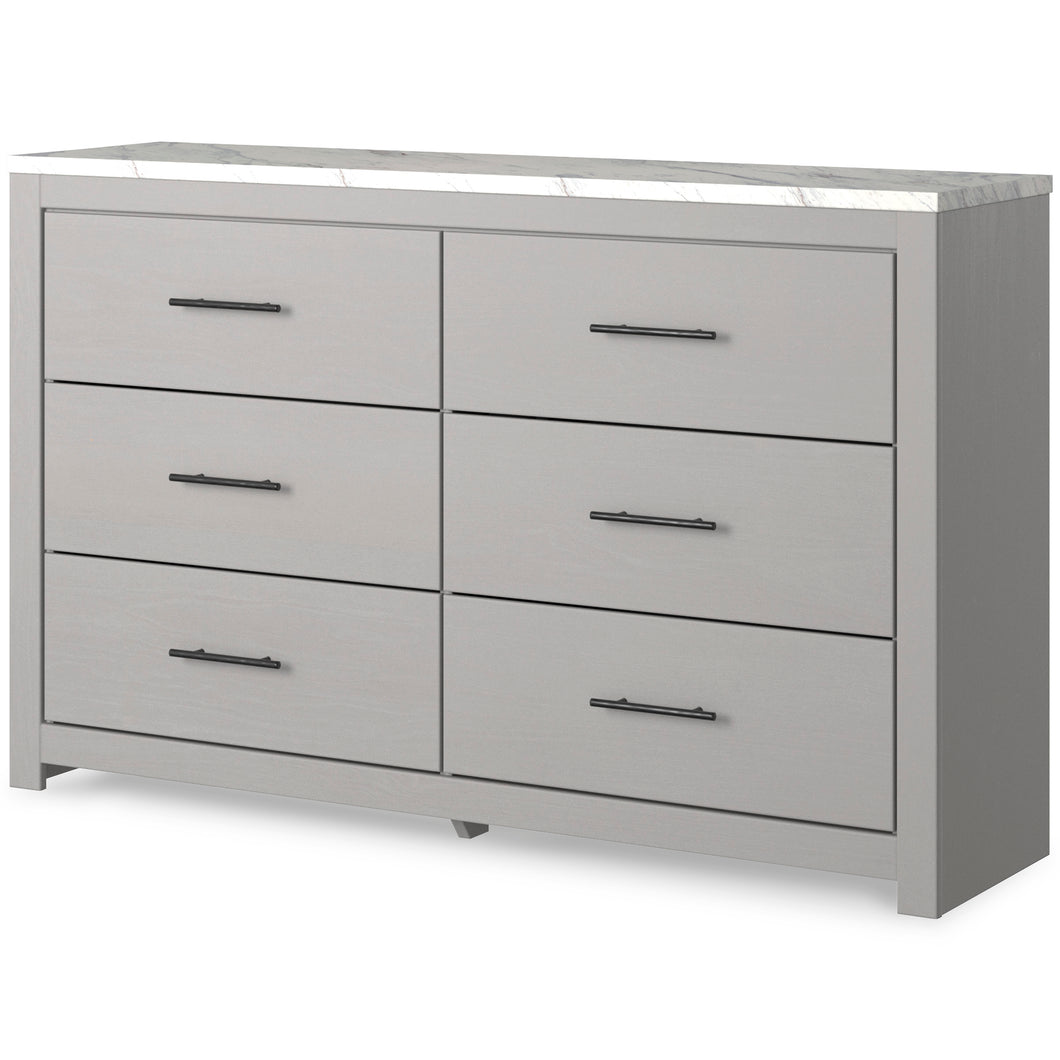 Cottonburg Light Gray/White Dresser