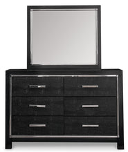 Load image into Gallery viewer, Kaydell Black Dresser &amp; Mirror
