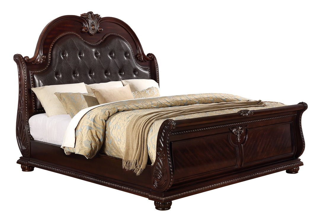 Stanley Cherry Queen Bed