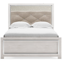 Load image into Gallery viewer, Altyra White Full Panel Bed
