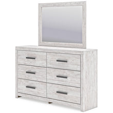 Load image into Gallery viewer, Cayboni Whitewash Full Bed, Dresser &amp; Mirror
