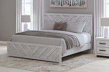 Load image into Gallery viewer, Cayboni Whitewash King Bed
