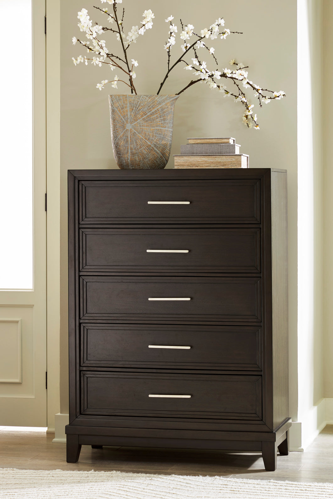 Neymorton Dark Grayish Brown Chest