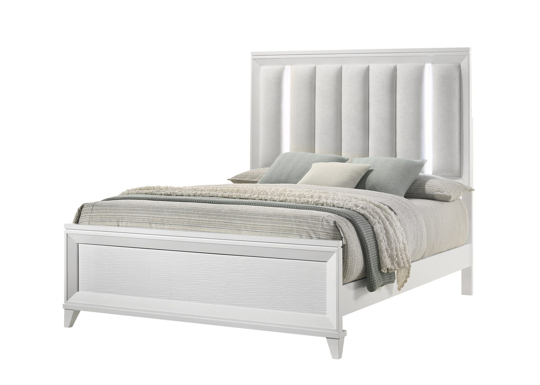 Cressida White Queen Bed