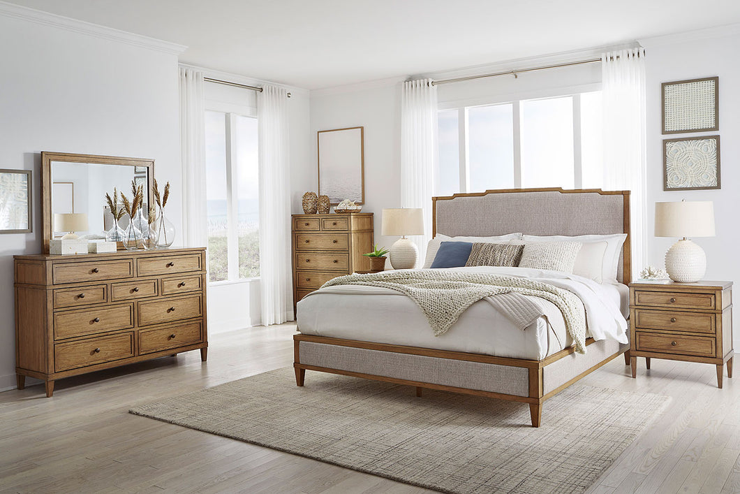 Sharlance Brown King Bed, Dresser & Mirror