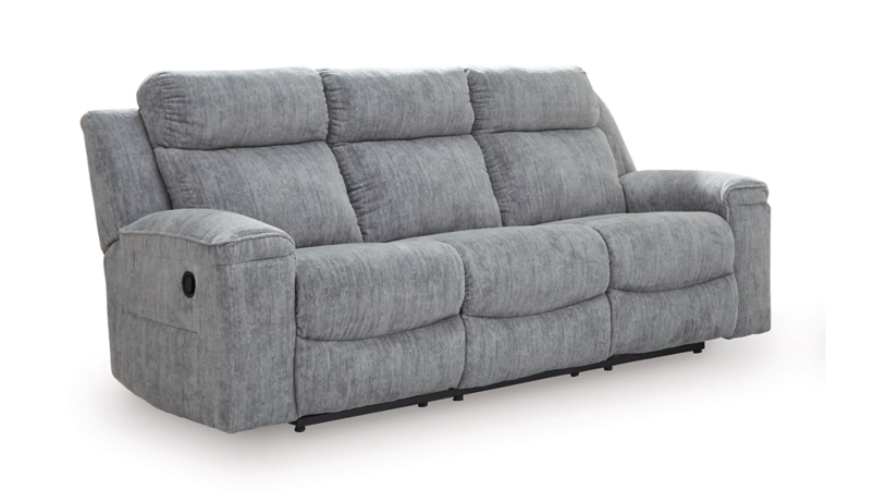 Buntington Pewter Reclining Sofa