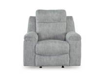 Load image into Gallery viewer, Buntington Pewter Rocker Recliner
