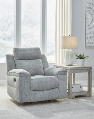 Buntington Pewter Rocker Recliner