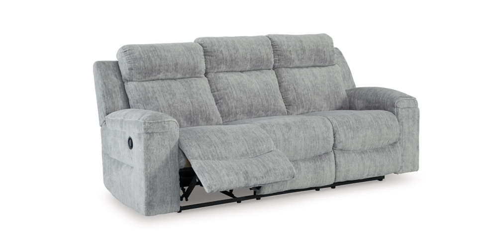 Buntington Pewter Reclining Sofa