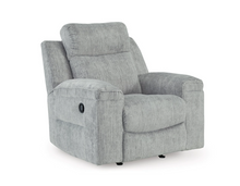 Load image into Gallery viewer, Buntington Pewter Rocker Recliner
