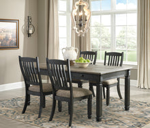 Load image into Gallery viewer, Tyler Creek Black/Gray 5 Piece Dining Set
