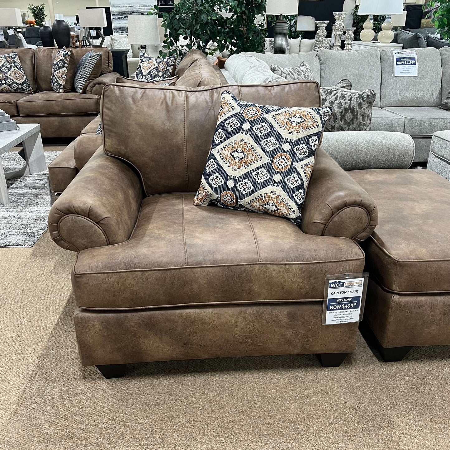 Carlton Camel Chair