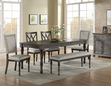 Load image into Gallery viewer, Linnett Gray 6 Piece Dining Set
