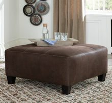 Load image into Gallery viewer, Navi Chestnut Oversized Ottoman
