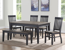 Load image into Gallery viewer, Raven Noir 6 Piece Dining Set
