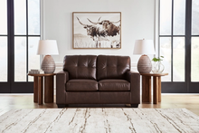 Load image into Gallery viewer, Santorine Dark Brown Sofa &amp; Loveseat
