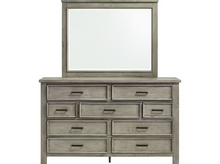 Load image into Gallery viewer, Sullivan Grey Dresser &amp; Mirror
