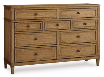 Sharlance Brown Dresser & Mirror