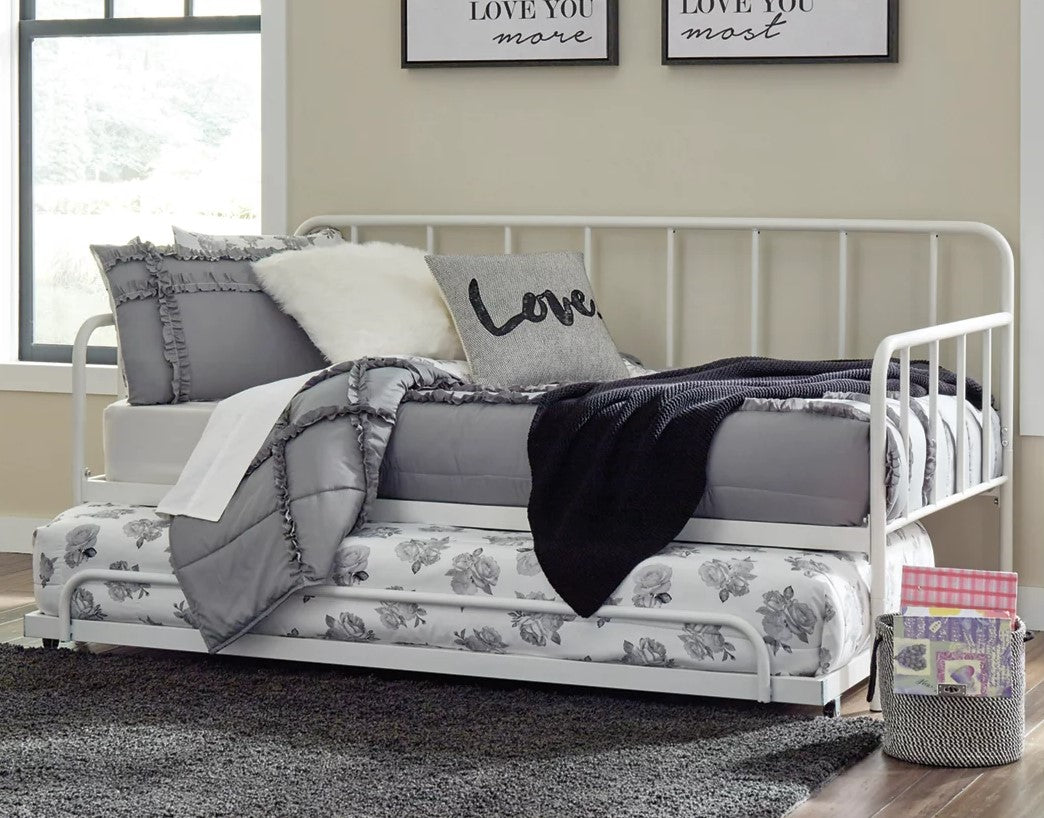 Trentlore Metal Twin Daybed w/Trundle