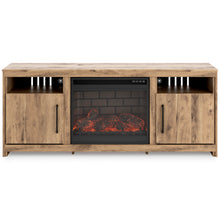 Load image into Gallery viewer, Hyanna TV Stand with Electric Fireplace
