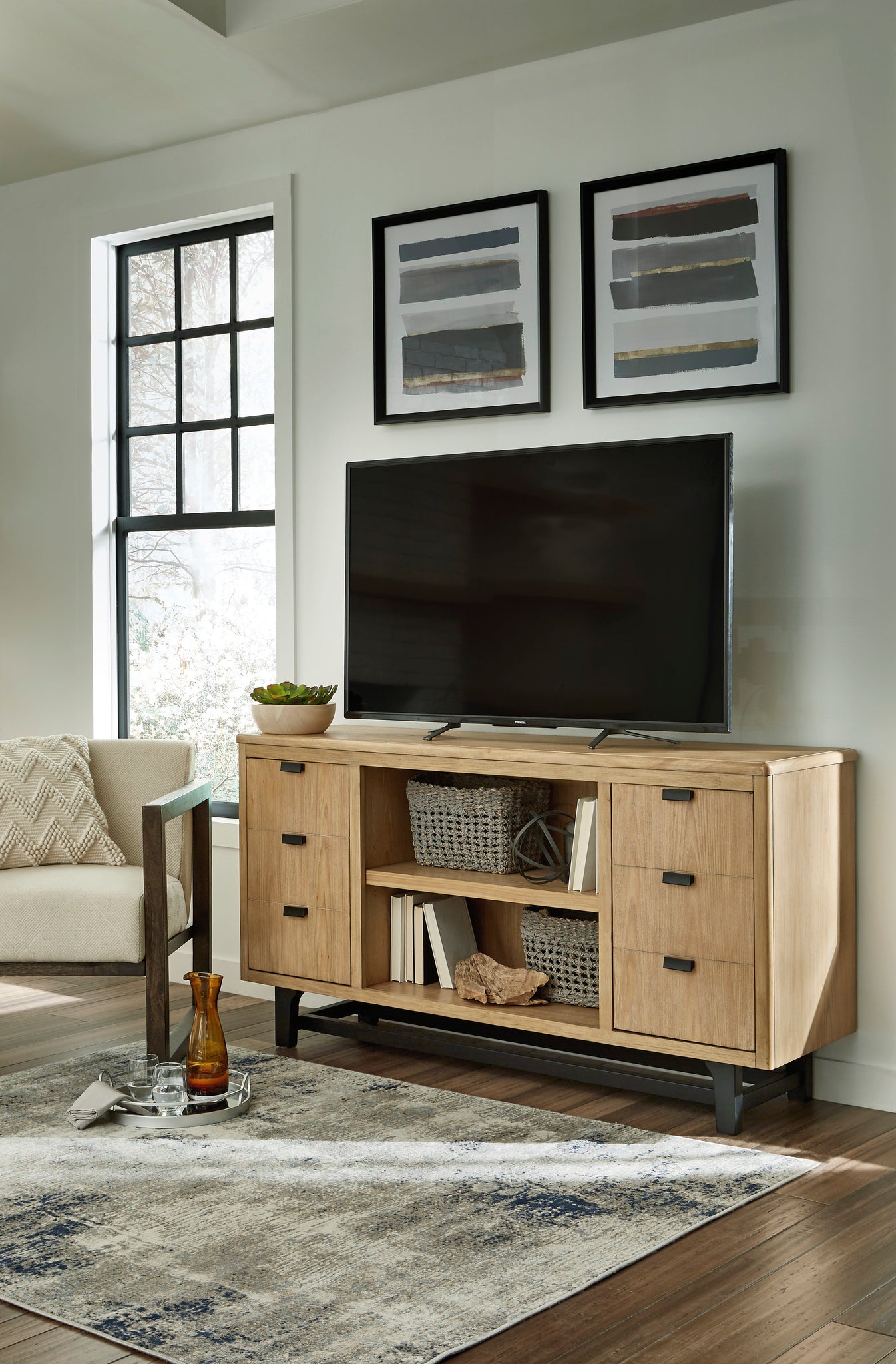 Freslowe TV Stand WCC Furniture & Mattress Center