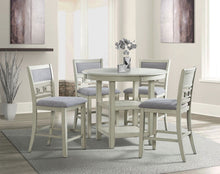 Load image into Gallery viewer, Amherst White 5 Piece Counter Height Dining Set
