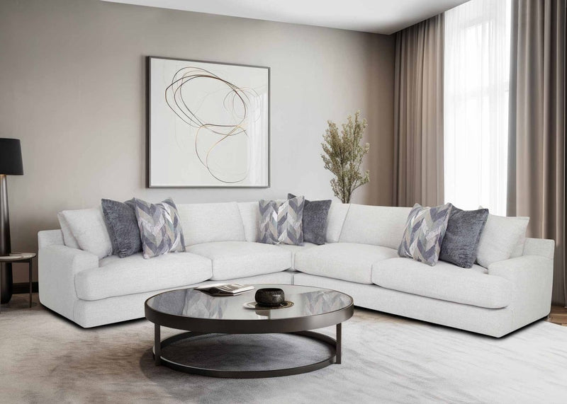 Alistair Cotton Sectional - WCC Furniture & Mattress Center Lafayette & Lake Charles