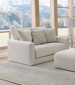 Annie Chalk Loveseat - WCC Furniture & Mattress Center Lafayette & Lake Charles