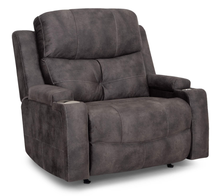 Arlington Monroe Ebony Power Rocker Recliner