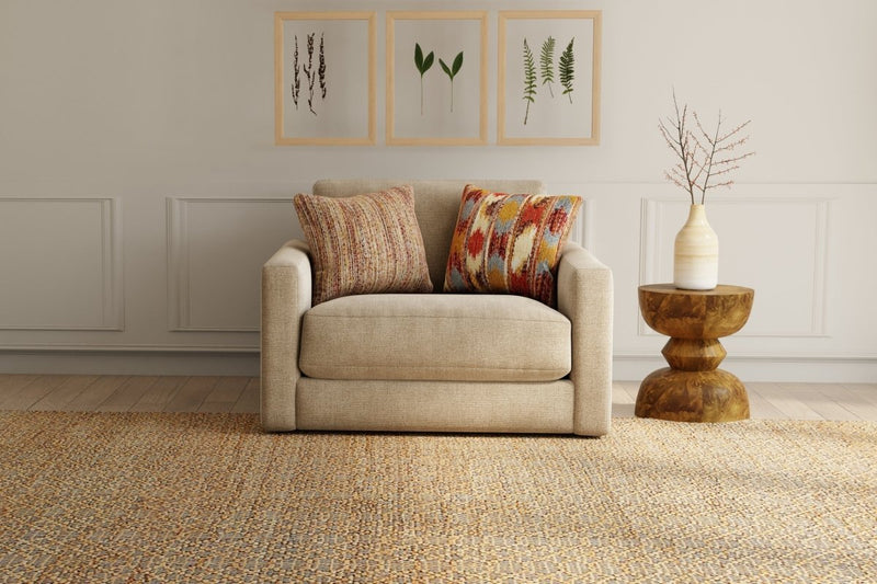 Avondale Burlap Chair & a Half - WCC Furniture & Mattress Center Lafayette & Lake Charles