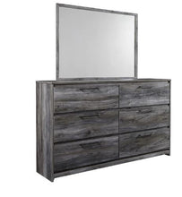 Load image into Gallery viewer, Baystorm Gray King Panel Bed, Dresser &amp; Mirror
