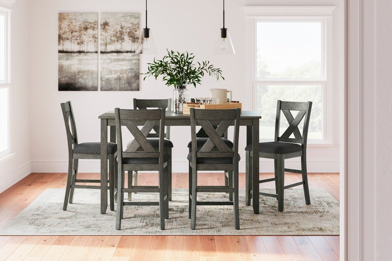 Caitbrook 7 Piece Counter Height Set - WCC Furniture & Mattress Center Lafayette & Lake Charles
