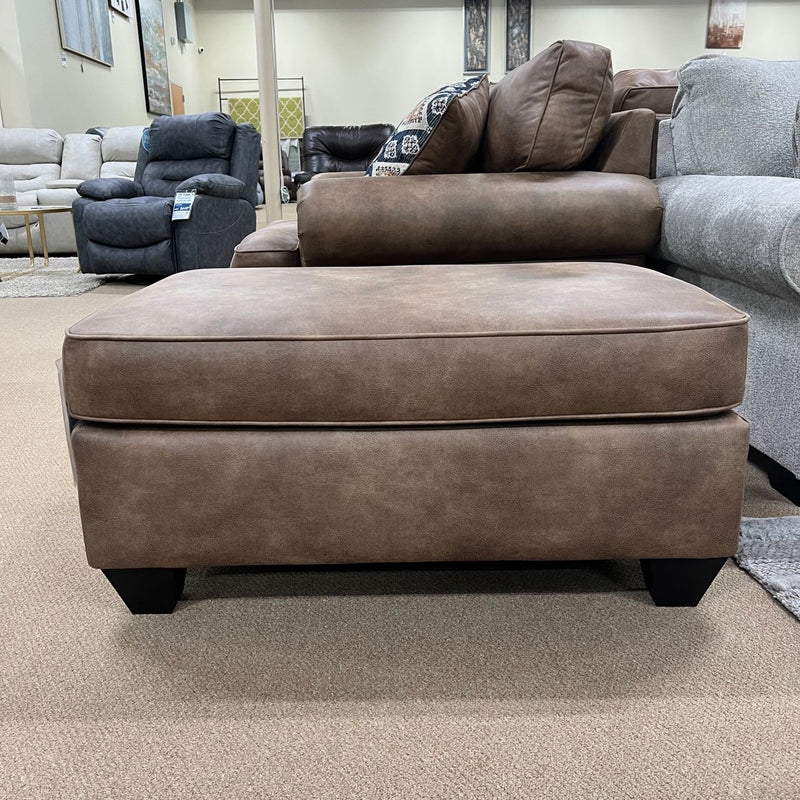 Carlton Camel Ottoman - WCC Furniture & Mattress Center Lafayette & Lake Charles